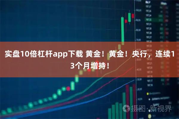 实盘10倍杠杆app下载 黄金！黄金！央行，连续13个月增持！